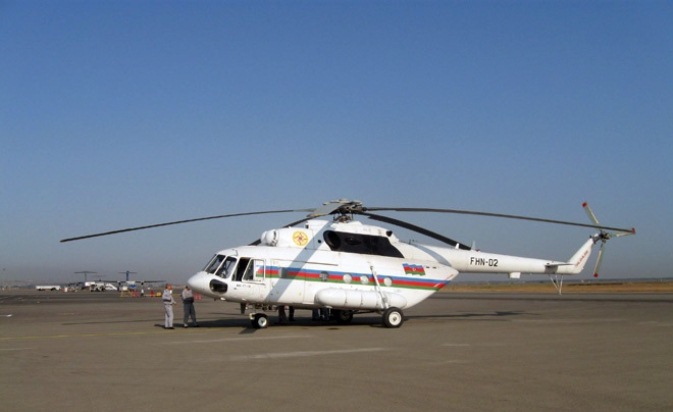FHN helikopterləri Şəkidə yaralananları Bakıya gətirəcək