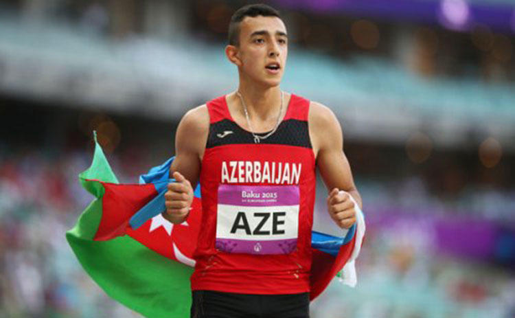 Azərbaycan atleti Avropa çempionatında gümüş medal qazandı