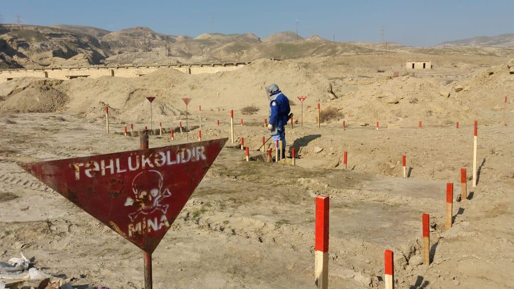 804 minə yaxın mina və partlamamış hərbi sursat zərərsizləşdirilib - ANAMA