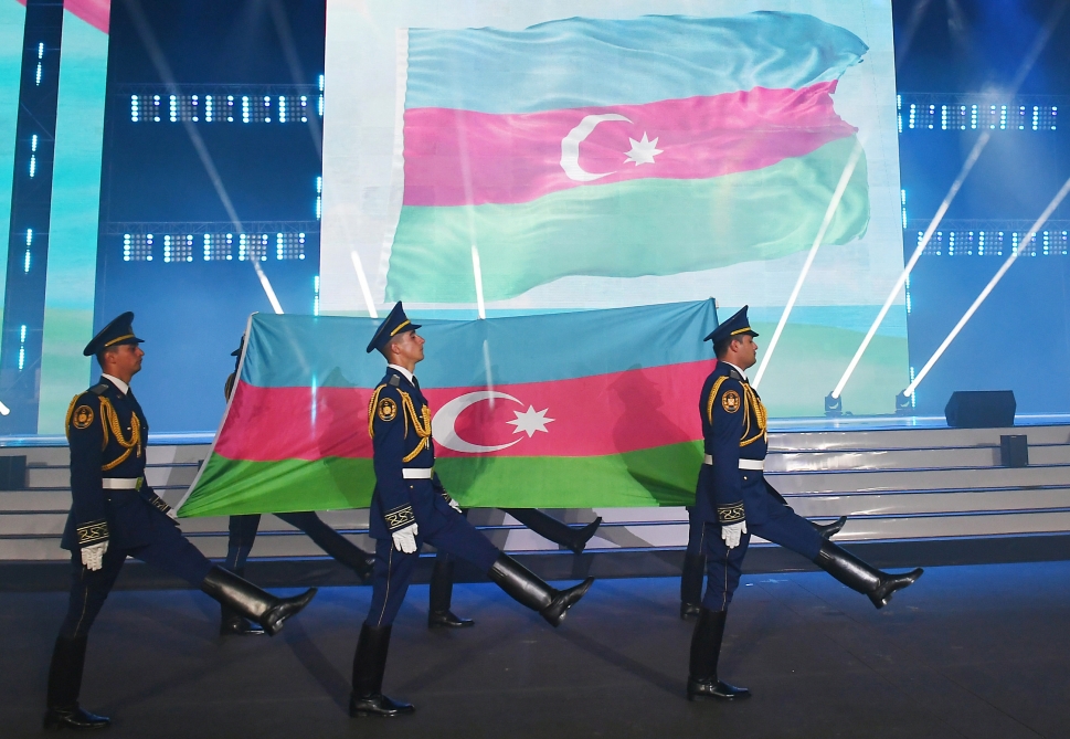Prezident XV Avropa Gənclər Yay Olimpiya Festivalının açılışında  - VİDEO