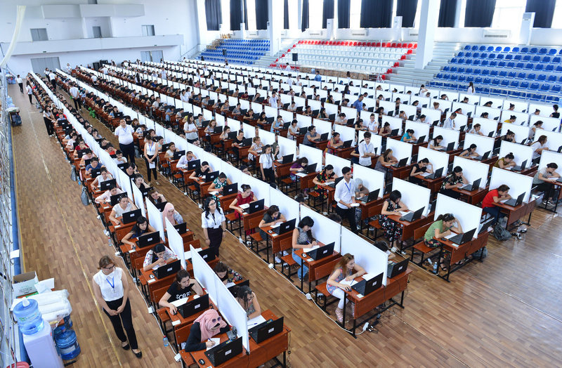 Müəllimlərin işə qəbulu imtahanları başa çatır  