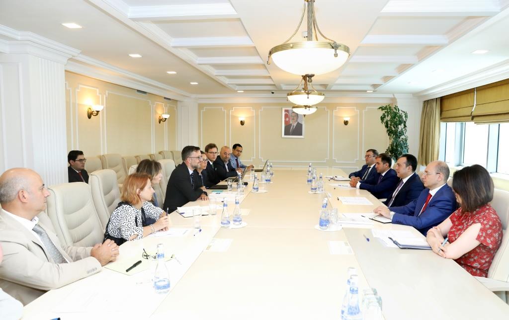 Sahil Babayev Dünya Bankının nümayədələrini qəbul etdi