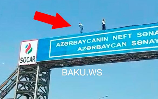 Bakıda 2 nəfər körpüyə çıxaraq intihara cəhd etdi 