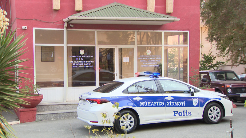 Binəqədidə mağazada YANĞIN - Polislər söndürdü
