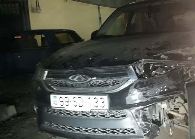 Xalq artisti Şəmkirdə qəza törətdi