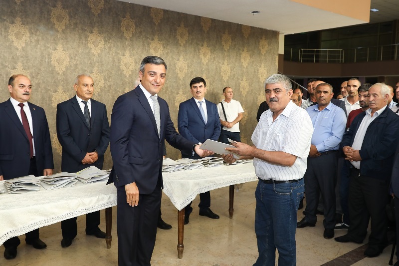 Qarabağ əlillərinə daha 50 avtomobil verildi