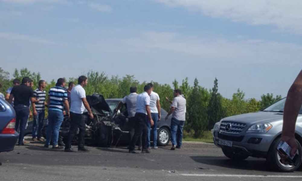 Hacıqabulda yol qəzası - 7 nəfər yaralanıb