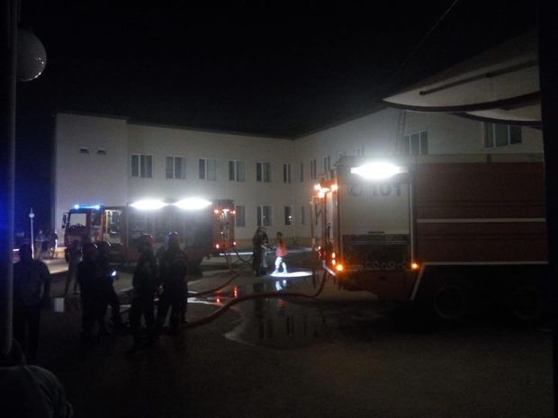 Bakıda xəstəxanada yanğın