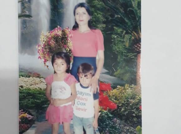 Ana iki uşağı ilə itkin düşüb - FOTO 
