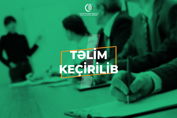 Ötən həftə 57 rayonda təlimlər keçirilib