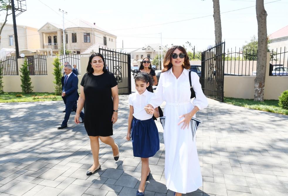 Mehriban Əliyeva körpələr evi-uşaq bağçalarının açılışında - FOTO