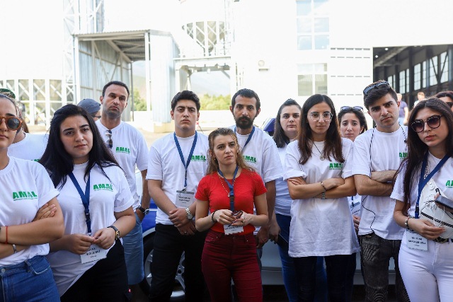 AMAL-çılar Şəki Toxum Emalı Zavoduna səfər ediblər