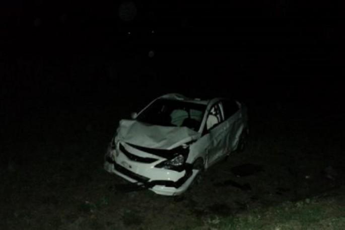 Şəmkirdə “Chevrolet” aşdı, sürücü öldü