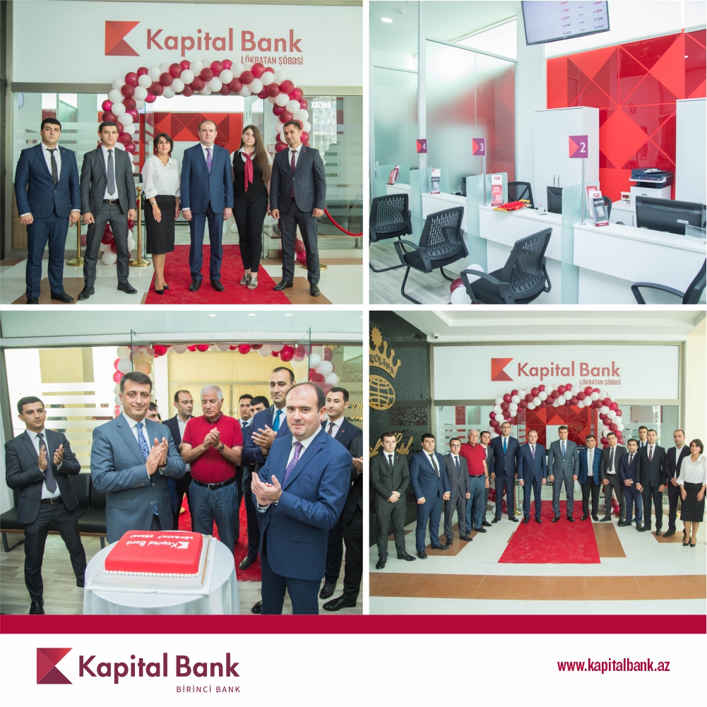 Kapital Bank fərqli konsepsiyalı Lökbatan şöbəsini təqdim etdi  