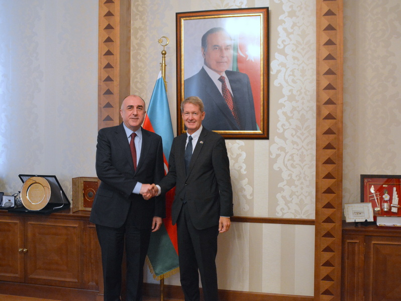 Elmar Məmmədyarov Krallığın yeni səfirini qəbul etdi