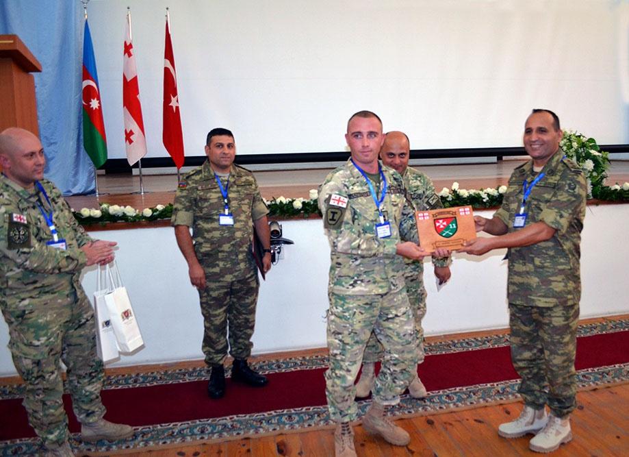 Azərbaycan, Türkiyə və Gürcüstan hərbçilərinin birgə təlimi başa çatıb - FOTO