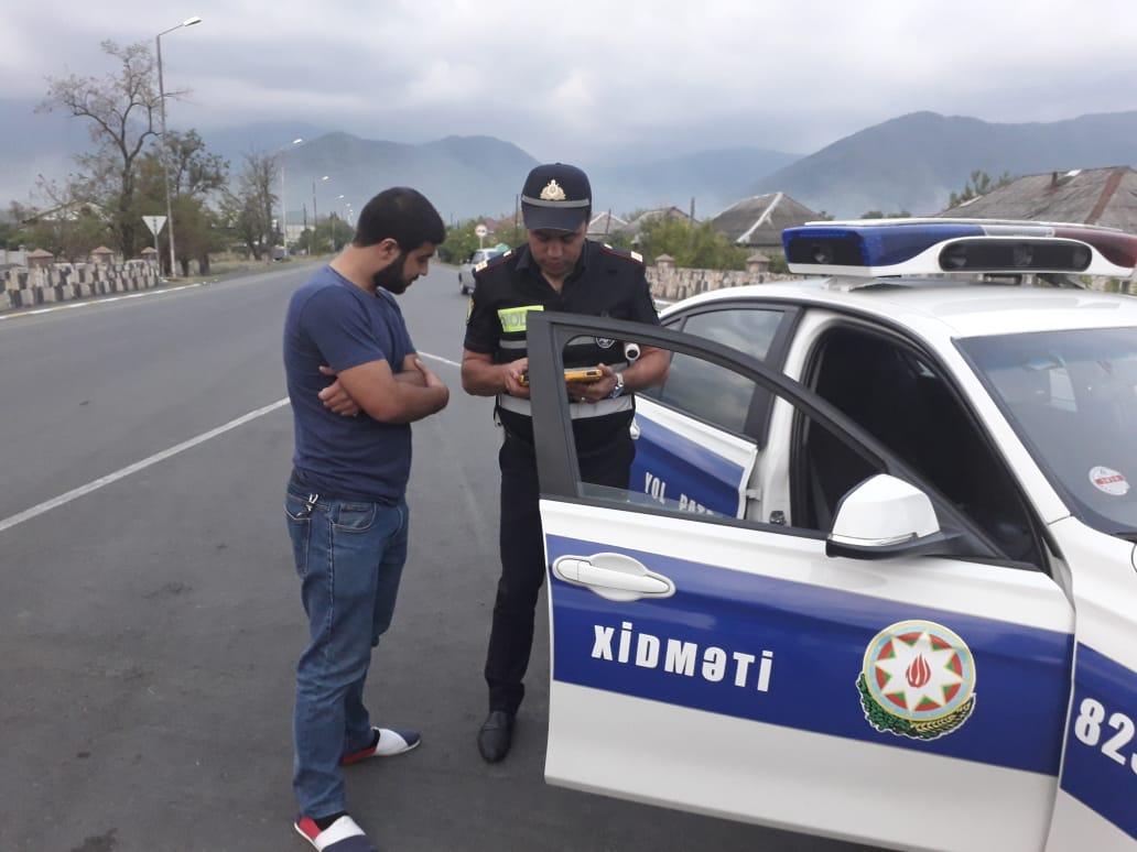 Yol Polisi Zaqatalada 40 sürücünü cərimələdi