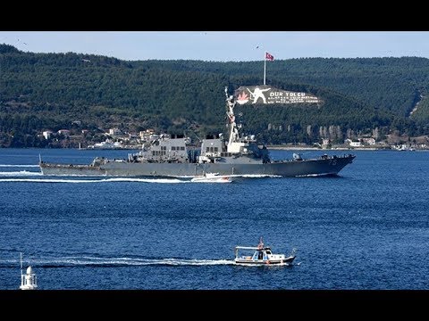 ABŞ hərbi gəmisi İstanbul boğazında