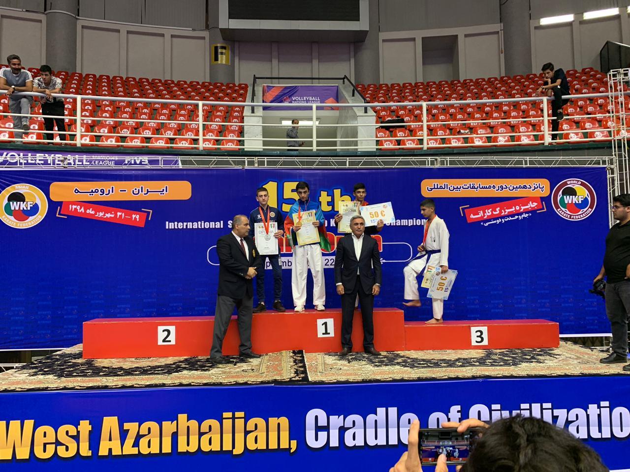 Azərbaycan karateçisi ermənini məğlub edib qızıl medal qazandı