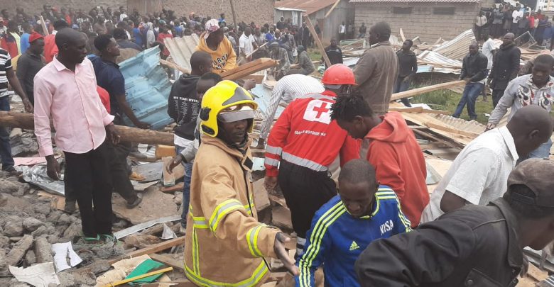 Keniyada məktəb çökdü: 7 ölü