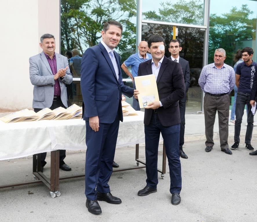 Qarabağ əlillərinə daha 47 avtomobil verildi - FOTOLAR  