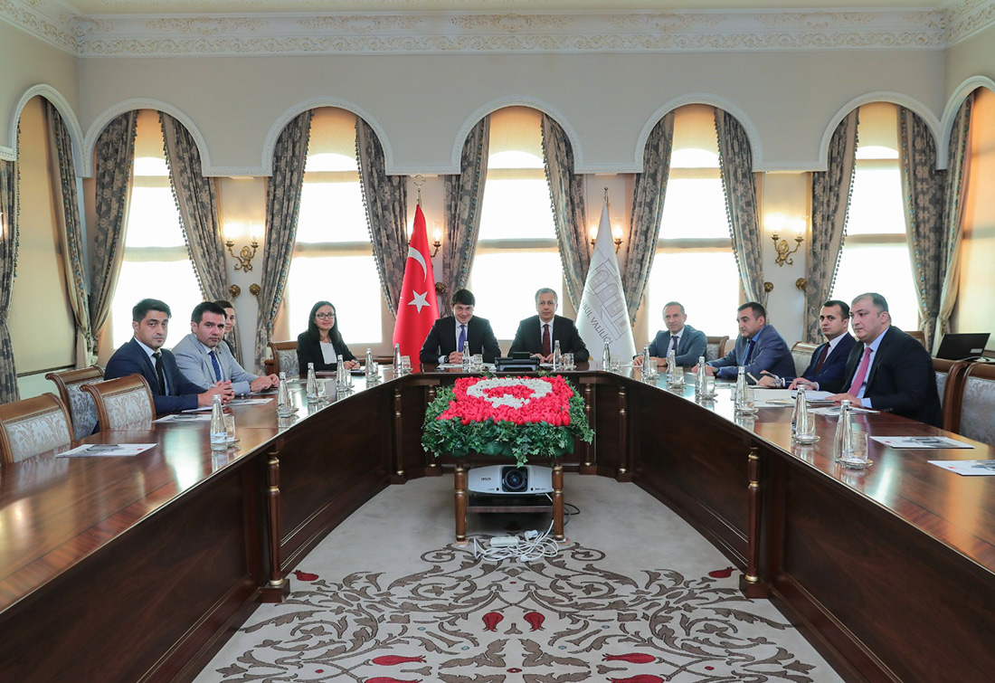 Fuad Muradov İstanbul valisi ilə görüşüb - FOTOLAR