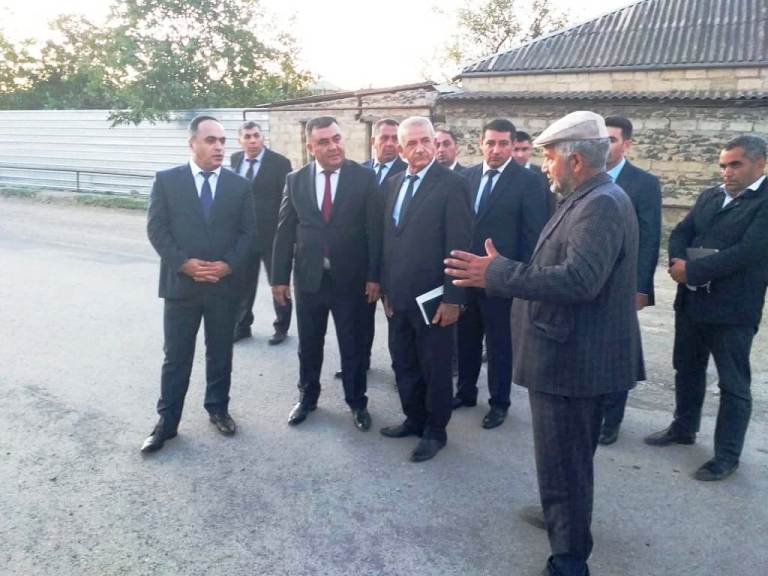 Məhərrəm Quliyev görülən işlərlə tanış oldu