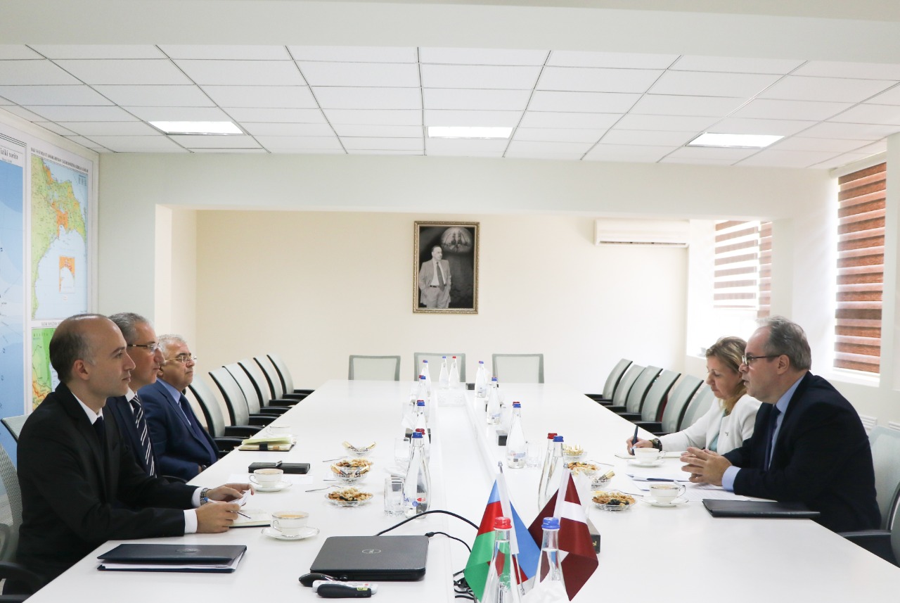 Latviyanın Azərbaycandakı səfiri Ekologiya Nazirliyində olub