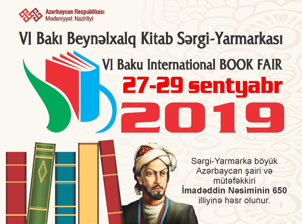 VI Bakı Beynəlxalq Kitab Sərgi-Yarmarkası 3 gün davam edəcək