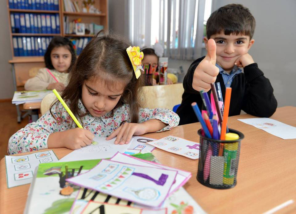 Məktəbəhazırlıq qruplarında məşğələlər başlayıb
