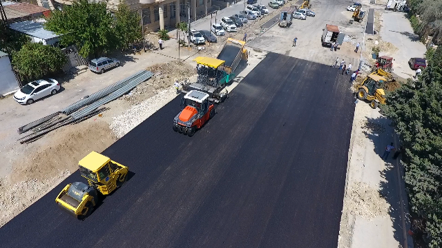 Yasamalda yeni yol infrastrukturu yaradılır