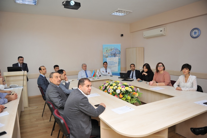 Erasmus Bakı Ofisinin nümayəndələri Mühəndislik Universitetinə gəldi