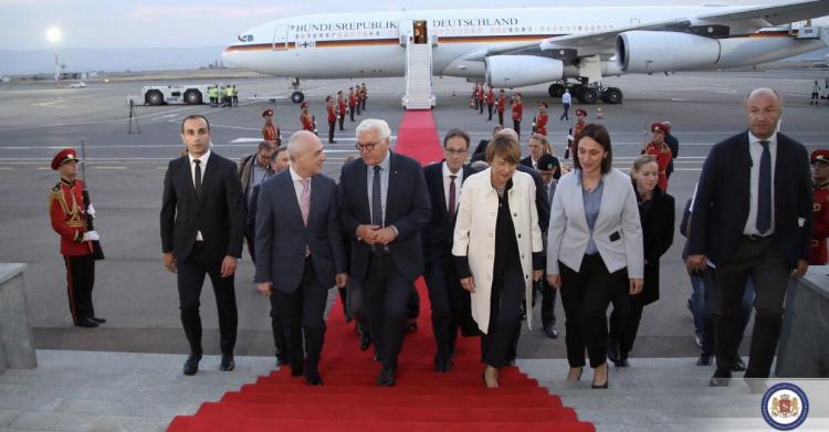 Almaniya prezidenti Gürcüstana gəldi