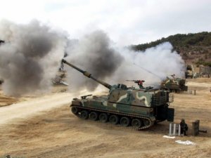 Türk artilleriyası Tel-Abyadda terrorçulara hücum etdi