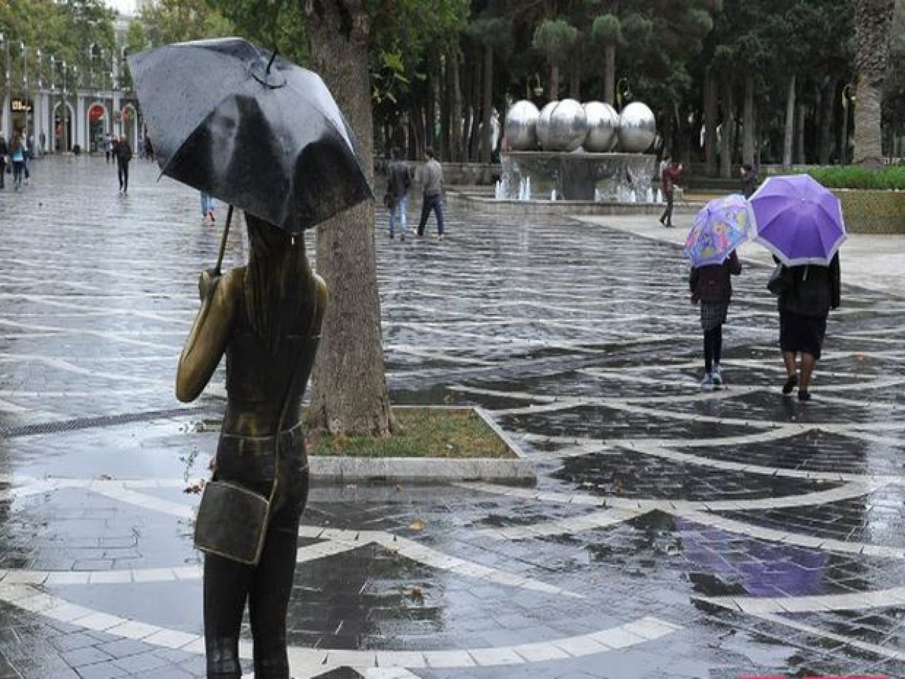 Sabahın hava proqnozu: yağış, sulu qar...