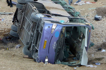 İraqda zəvvarları aparan avtobuslar toqquşdu – 8 ölü, 30 yaralı var