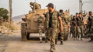 Suriya ordusu Türkiyəyə qarşı 