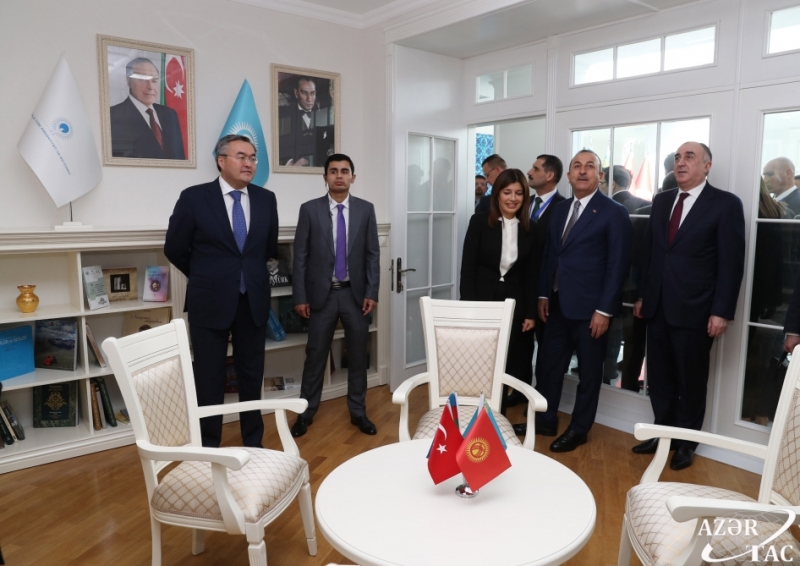 Nazirlər Beynəlxalq Türk Mədəniyyəti və İrsi Fonduna gəldilər - FOTOLAR
