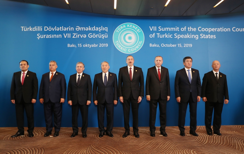 Bakıda Türk Şurasına üzv dövlətlər arasında sənədlər imzalandı - FOTOLAR