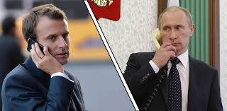 Putin Makronla Suriyadakı vəziyyəti müzakirə etdi