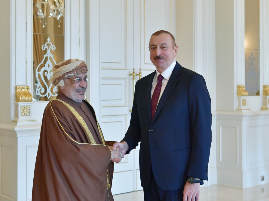 Prezident Yahya bin Məhfuz Əl-Munzirini qəbul edib