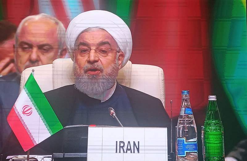 İran prezidenti Bakıdan dünyaya səsləndi: “ABŞ-ın hegemonluğunun qarşısını alaq”