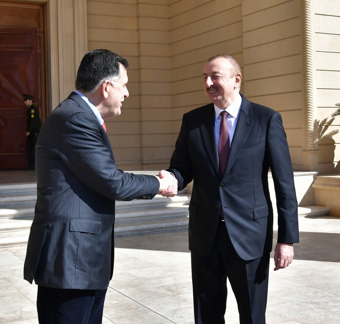 İlham Əliyev Liviyanın Baş Nazirini qəbul etdi