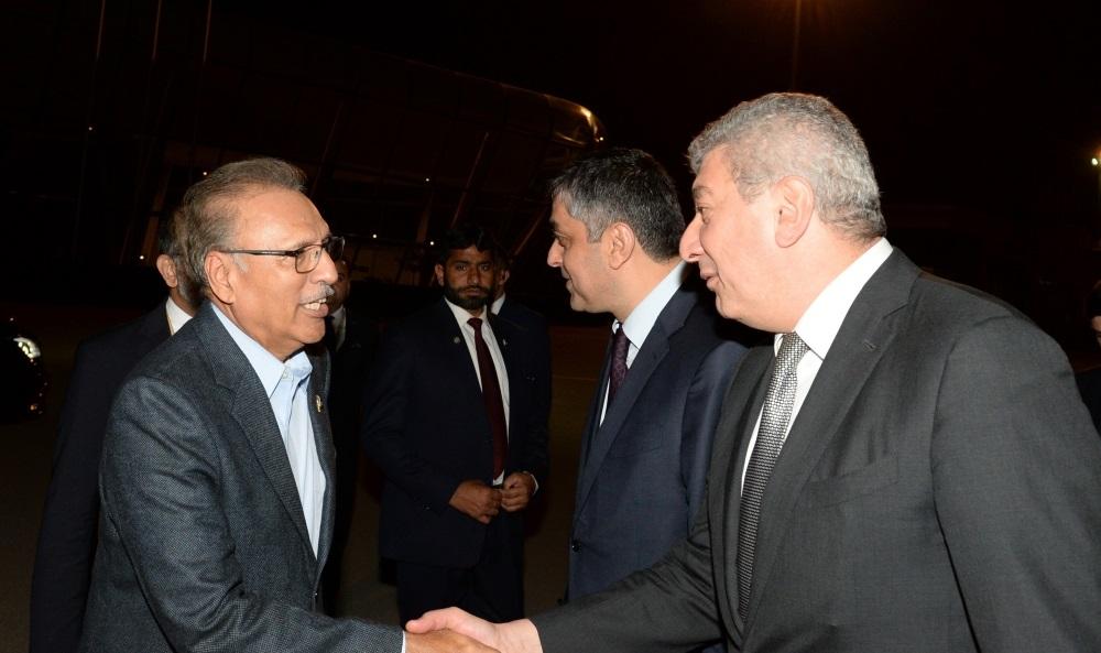 Pakistan Prezidentinin Azərbaycana səfəri başa çatıb