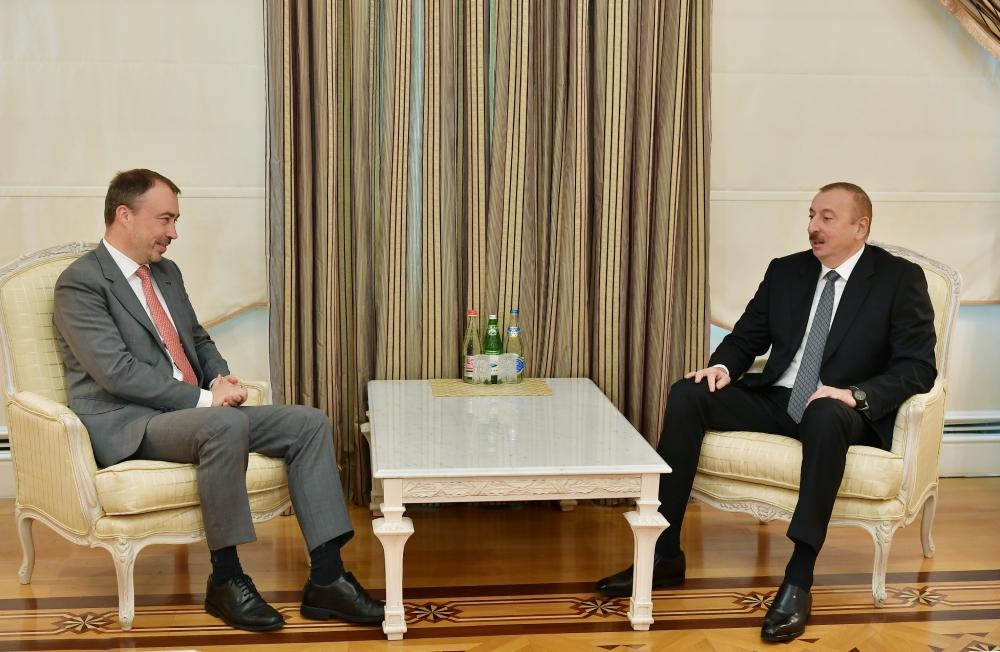 İlham Əliyev Avropa İttifaqının xüsusi nümayəndəsini qəbul edib