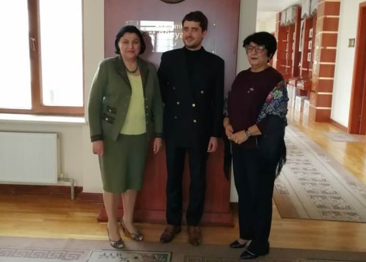 Hacı Zeynalabdin Tağıyevin kötükcəsi Şərqşünaslıq İnstitutuna gəldi  