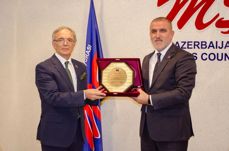 Mətbuat Şurasında «Yeni Müsavat» qəzetinin 30 illik yubileyi qeyd edilib - FOTO