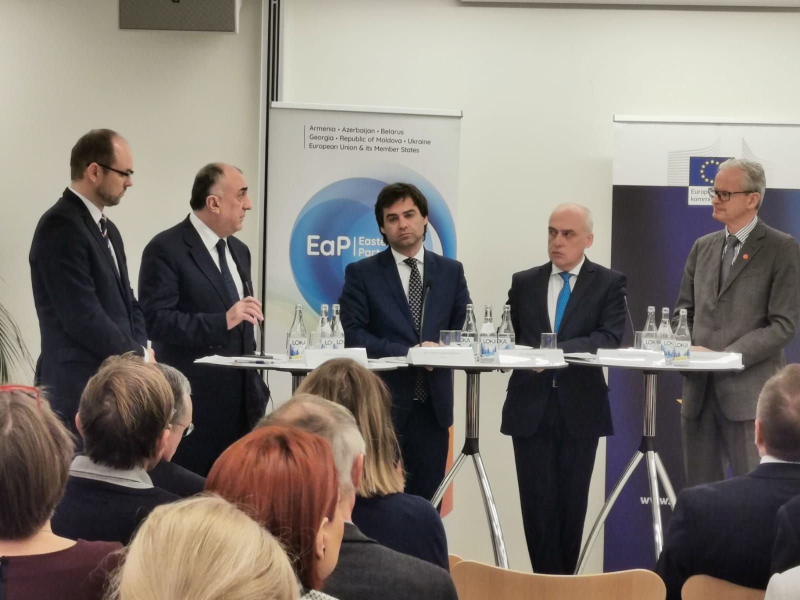 Elmar Məmmədyarov İsveçdə çıxış etdi: “Ermənistan həm sözdə, həm də əməldə bu prosesi pozur”