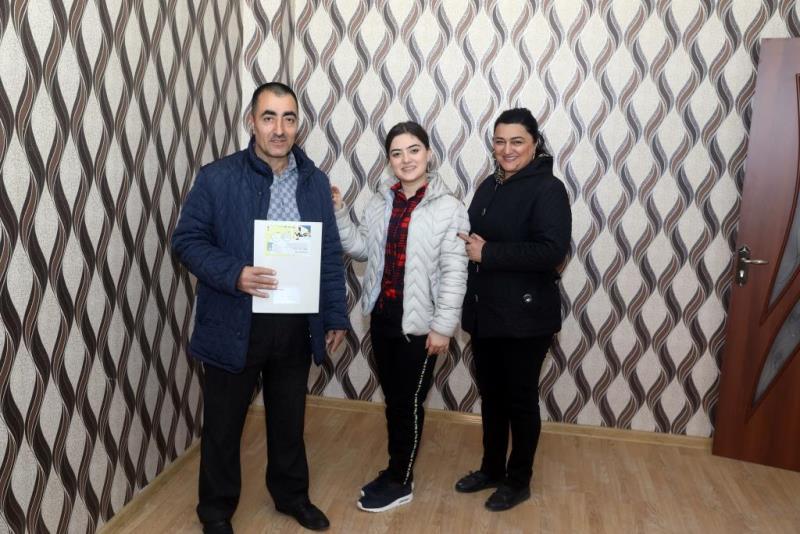 Şəhid ailələri, Qarabağ əlillərinə daha 40 mənzil verildi
