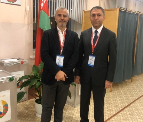 Azərbaycanlı deputat Belarusda parlament seçkilərini izlədi